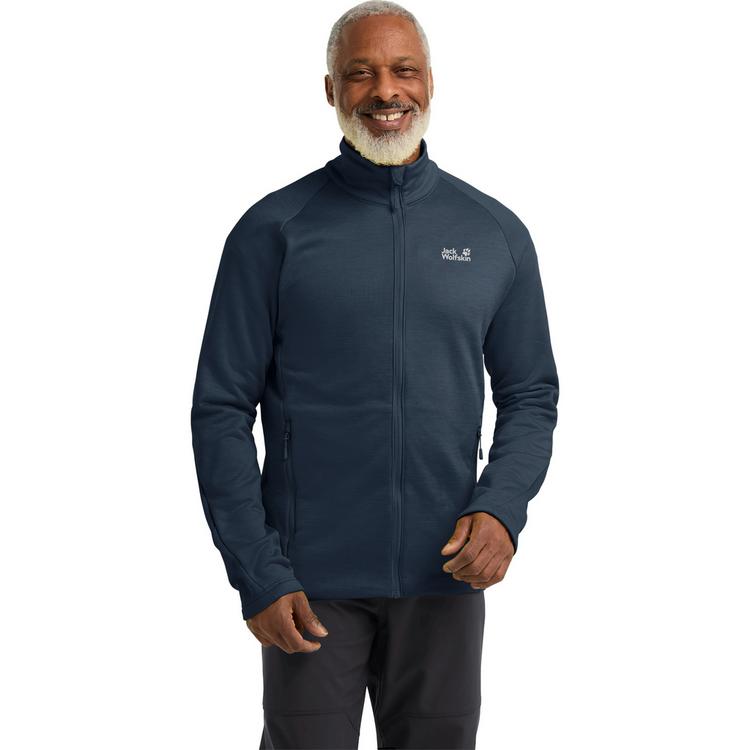 Jack Wolfskin Jack Wolfskin PEAK DISTRICT FZ M Fleecejacke Herren - midnight sky - 0 | SportScheck