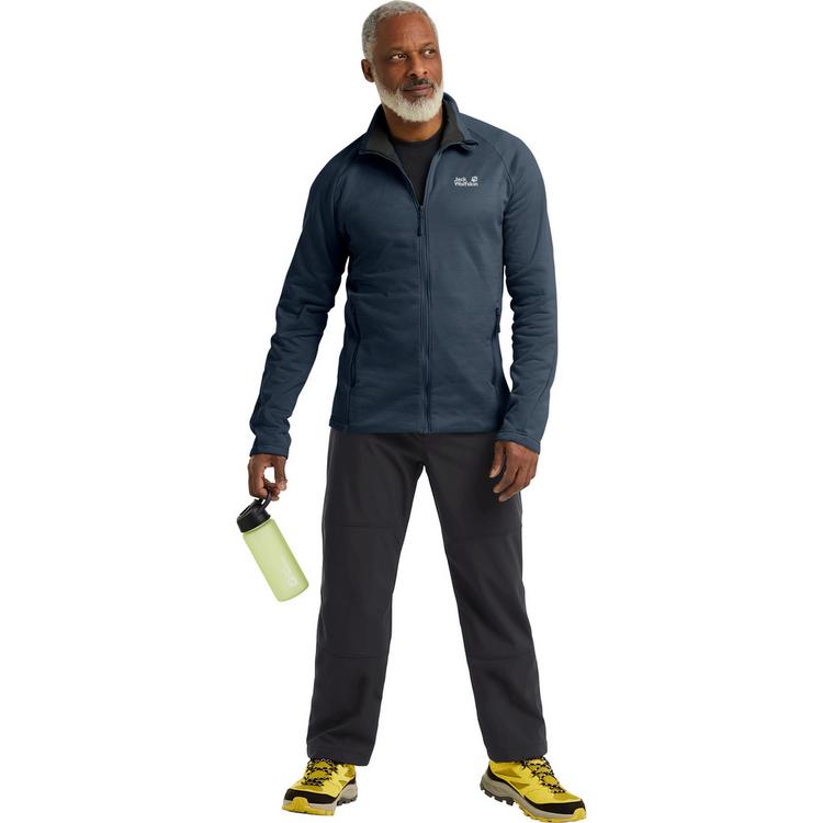 Jack Wolfskin Jack Wolfskin PEAK DISTRICT FZ M Fleecejacke Herren - midnight sky - 2 | SportScheck