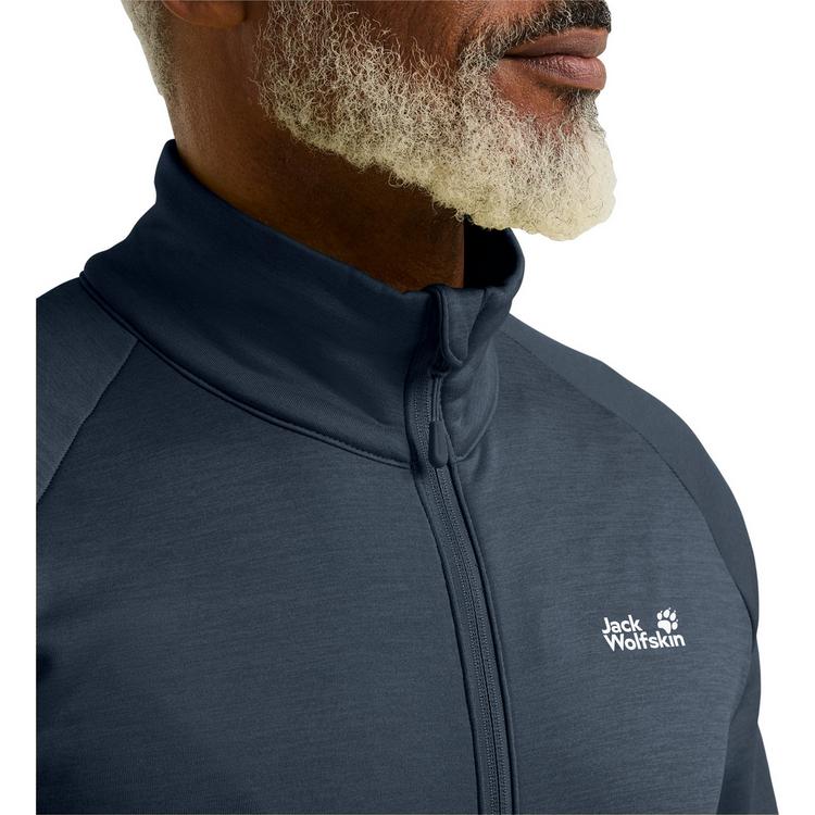 Jack Wolfskin Jack Wolfskin PEAK DISTRICT FZ M Fleecejacke Herren - midnight sky - 2 | SportScheck