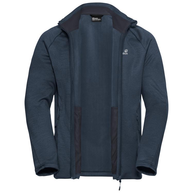 Jack Wolfskin Jack Wolfskin PEAK DISTRICT FZ M Fleecejacke Herren - midnight sky - 3 | SportScheck