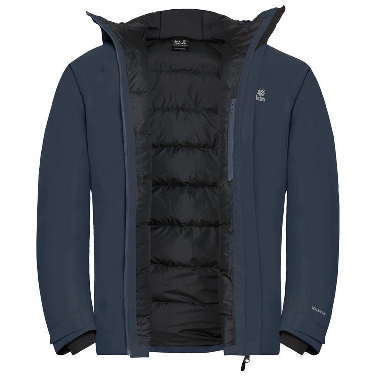 Jack Wolfskin Jack Wolfskin ICECAPE 2L DOWN INS JKT M RDS Daunenjacke Herren - midnight sky - 3 | SportScheck
