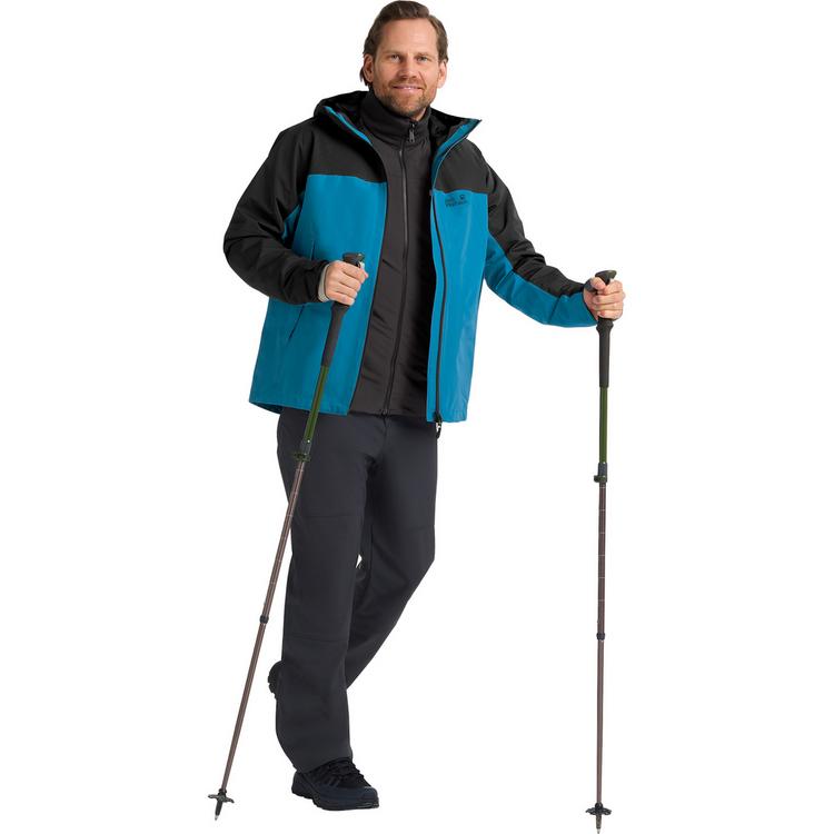 Jack Wolfskin Jack Wolfskin WILD PLACES 3IN1 JKT M Funktionsjacke Herren - aurora blue - 2 | SportScheck
