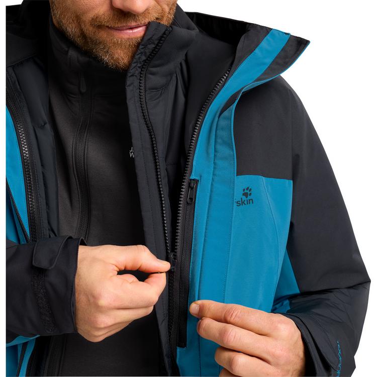 Jack Wolfskin Jack Wolfskin WILD PLACES 3IN1 JKT M Funktionsjacke Herren - aurora blue - 0 | SportScheck