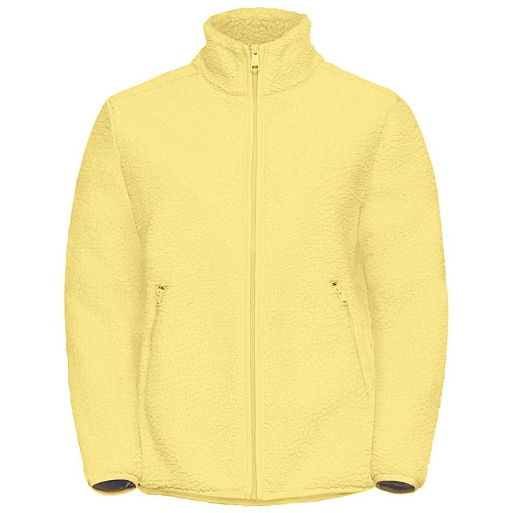 Jack Wolfskin Jack Wolfskin HIGH CURL JKT W Fleecejacke Damen - lemon ice - 0 | SportScheck