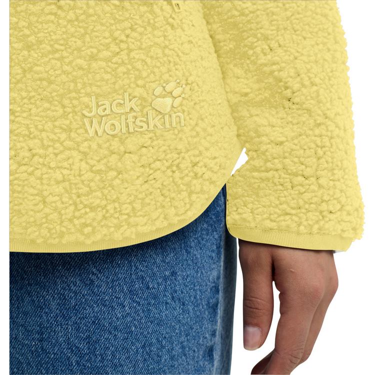 Jack Wolfskin Jack Wolfskin HIGH CURL JKT W Fleecejacke Damen - lemon ice - 1 | SportScheck