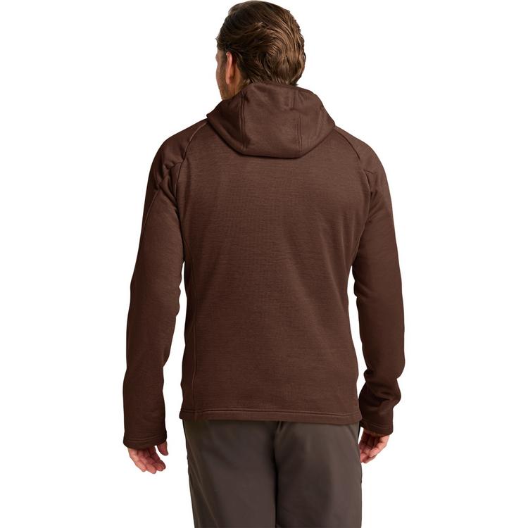 Jack Wolfskin Jack Wolfskin PEAK DISTRICT HOODED FZ M Fleecejacke Herren - hot choc - 1 | SportScheck