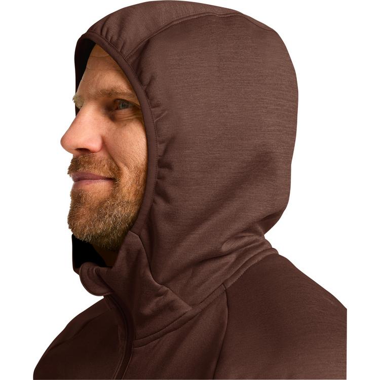 Jack Wolfskin Jack Wolfskin PEAK DISTRICT HOODED FZ M Fleecejacke Herren - hot choc - 2 | SportScheck