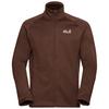 Jack Wolfskin PEAK DISTRICT FZ M Fleecejacke Herren - hot choc