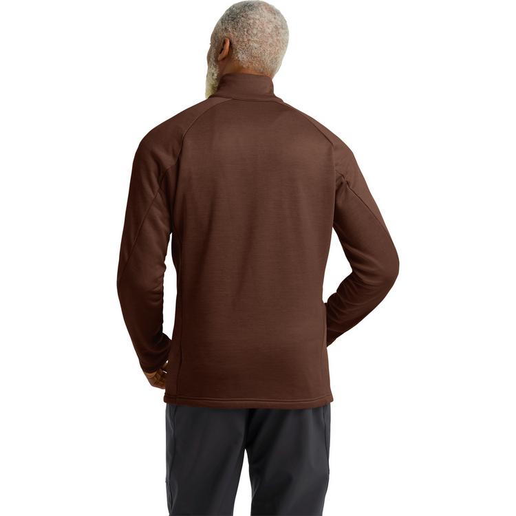 Jack Wolfskin Jack Wolfskin PEAK DISTRICT FZ M Fleecejacke Herren - hot choc - 1 | SportScheck