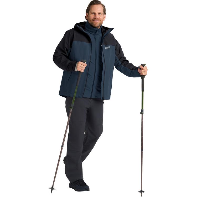 Jack Wolfskin Jack Wolfskin WILD PLACES 3IN1 JKT M Funktionsjacke Herren - midnight sky - 2 | SportScheck