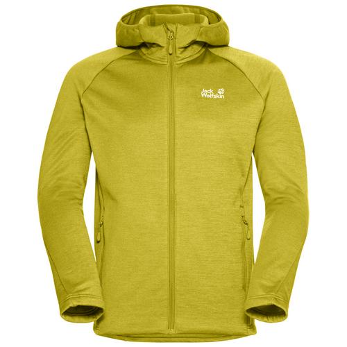 Jack Wolfskin PEAK DISTRICT HOODED FZ M Fleecejacke Herren