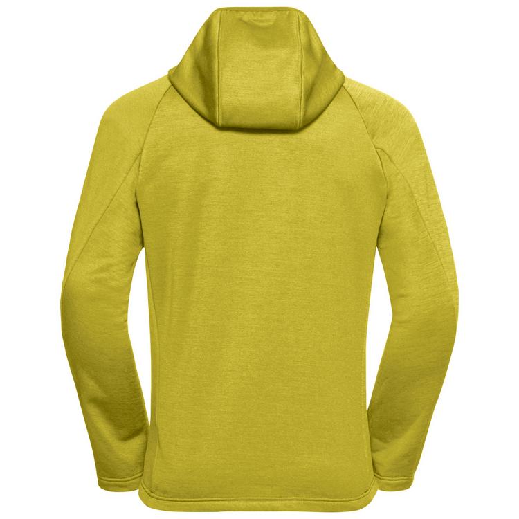 Jack Wolfskin Jack Wolfskin PEAK DISTRICT HOODED FZ M Fleecejacke Herren - chartreuse - 0 | SportScheck