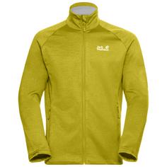 Jack Wolfskin PEAK DISTRICT FZ M Fleecejacke Herren chartreuse