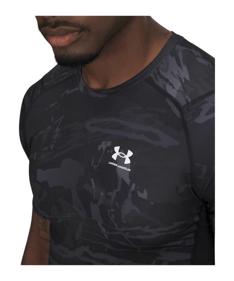 Under Armour Under Armour HeatGear Printed T-Shirt Funktionsshirt Herren - schwarz - 0 | SportScheck