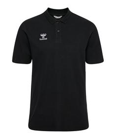 hummel GO 2.0 Polo Poloshirt Herren schwarz