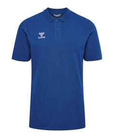 hummel GO 2.0 Polo Poloshirt Herren blau