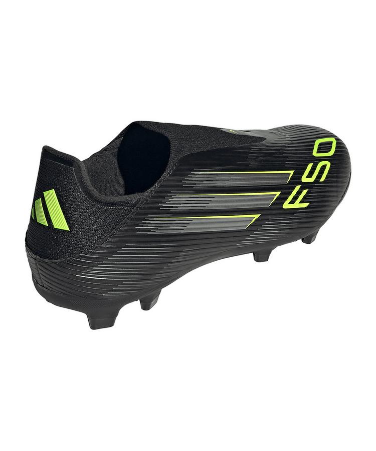 adidas adidas F50 League LL FG/MG Coral Blaze Fu&szlig;ballschuhe Herren - schwarzgrau - 2 | SportScheck