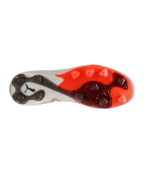 Rückansicht von PUMA FUTURE 8 Ultimate AG Eclipse Fußballschuhe weiss