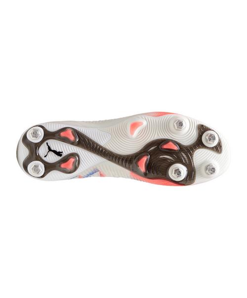 Rückansicht von PUMA FUTURE 8 Ultimate SG Eclipse Fußballschuhe weiss