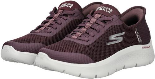 Rückansicht von Skechers Sneaker Sneaker Damen Burgunder
