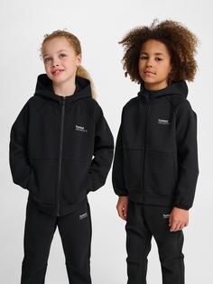 Rückansicht von hummel Funktionssweatshirt Kinder BLACK