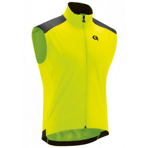 Rückansicht von Gonso Bike Sintra Outdoorweste Herren Gelb