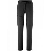 Maier Sports Latit Zip Trekkinghose Damen - Schwarz