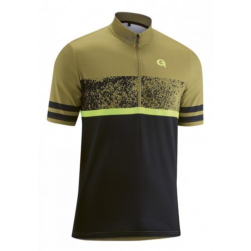 Rückansicht von Gonso Bike Drau Fahrradtrikot Herren Braun