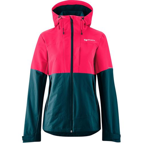 Rückansicht von Gonso Lavarella Fahrradjacke Damen Pink