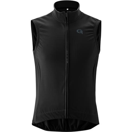Rückansicht von Gonso Cavento Outdoorweste Herren Schwarz
