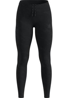 Odlo ZEROWEIGHT PRINT REFLECTIVE Laufhose Damen black(15000)