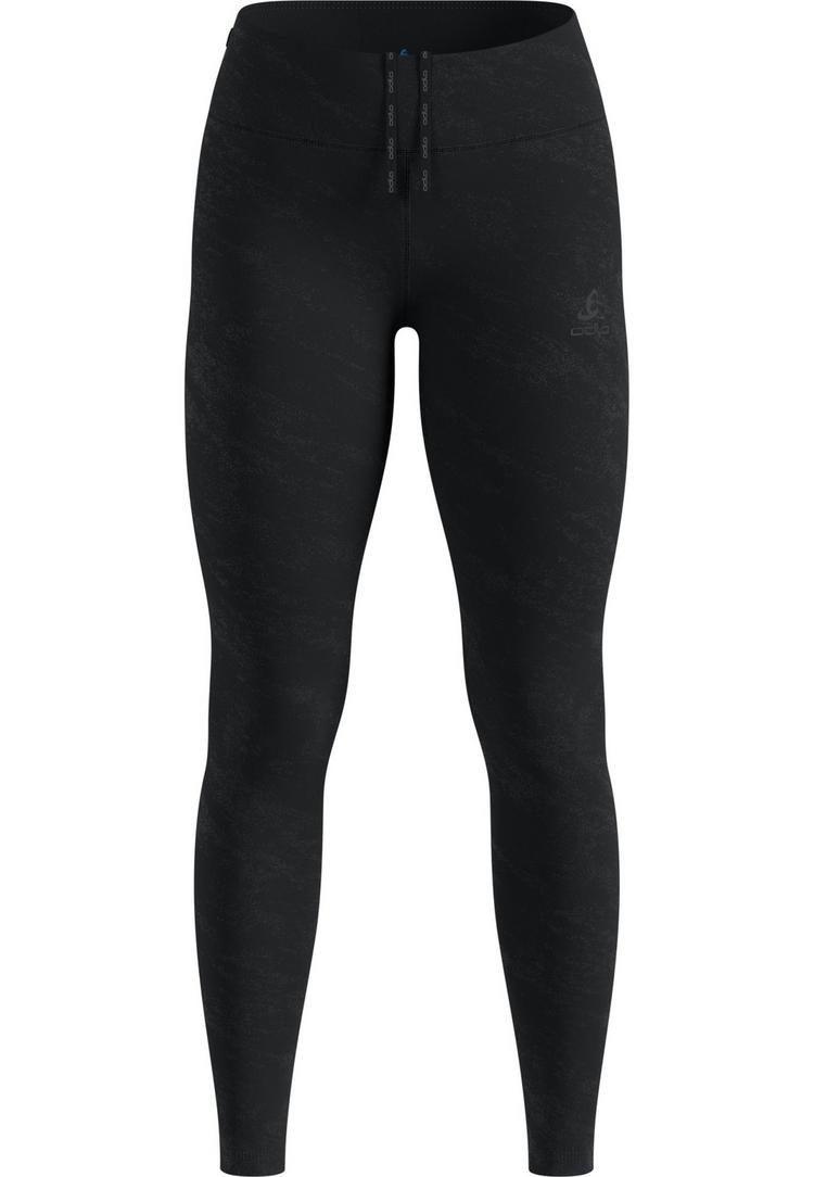 Odlo Odlo ZEROWEIGHT PRINT REFLECTIVE Laufhose Damen - black(15000) - 0 | SportScheck