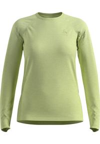 Odlo ESSENTIAL SEAMLESS Laufshirt Damen - shadow lime melange(40451)