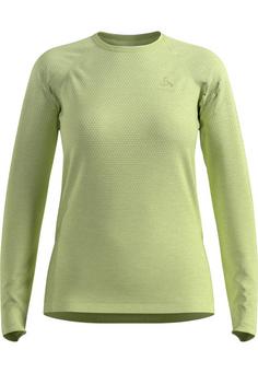 Odlo ESSENTIAL SEAMLESS Laufshirt Damen shadow lime melange(40451)