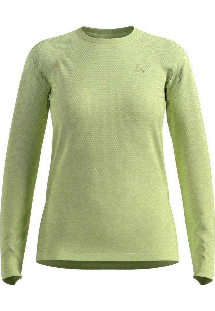 Odlo Odlo ESSENTIAL SEAMLESS Laufshirt Damen - shadow lime melange(40451) - 0 | SportScheck
