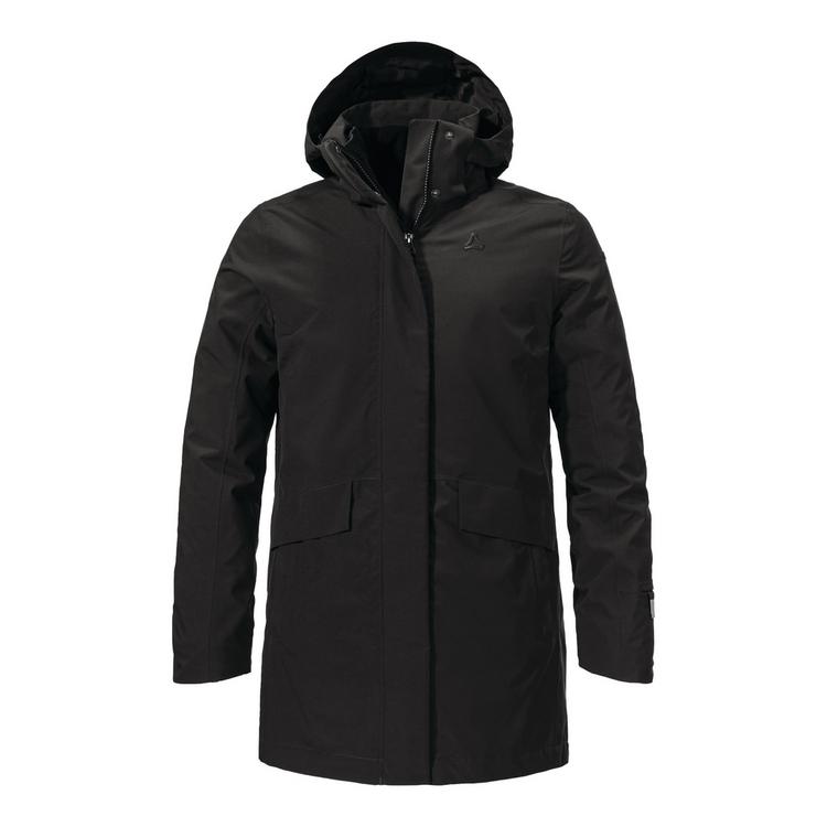 Sch&ouml;ffel Sch&ouml;ffel Urban 3in1 Parka Style Borkol WMS Doppeljacke Damen - black - 0 | SportScheck