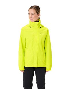 Rückansicht von VAUDE Women's Escape Bike Light Jacket Outdoorjacke Damen bright green