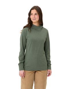 Rückansicht von VAUDE Women's Tuenno Pullover Sweatshirt Damen agave