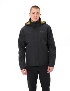 Rückansicht von VAUDE Men's Escape Light Jacket Outdoorjacke Herren black/savanna