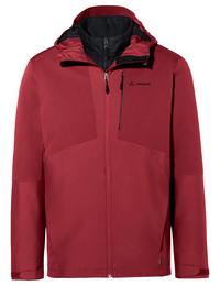 VAUDE Men's Miskanti 3in1 Jacket II Doppeljacke Herren - carmine uni