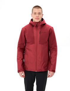 Rückansicht von VAUDE Men's Miskanti 3in1 Jacket II Doppeljacke Herren carmine uni