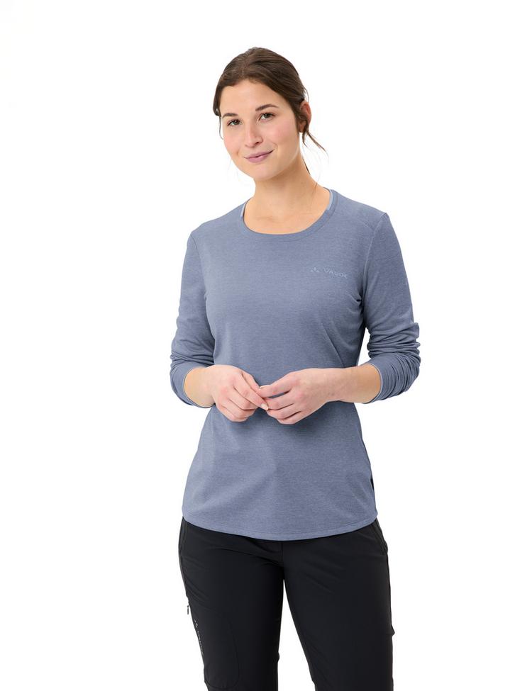 VAUDE VAUDE Women's Essential LS T-Shirt T-Shirt Damen - dark iris - 2 | SportScheck
