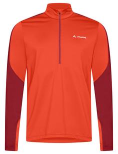 VAUDE Men's Livigno Halfzip II Sweatshirt Herren carmine/glowing red