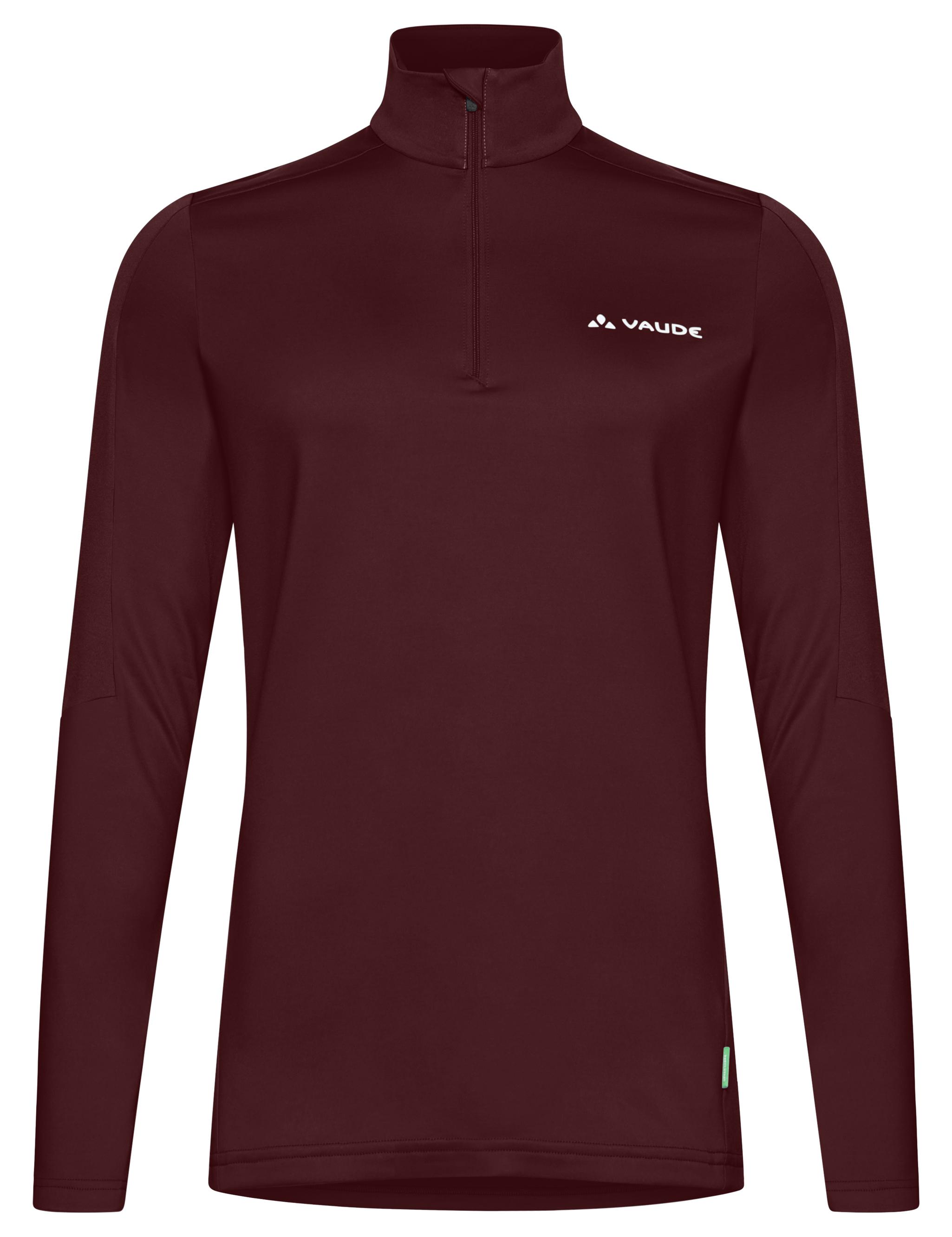 VAUDE Women's Livigno Halfzip II Sweatshirt Damen - dark oak