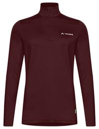VAUDE Women's Livigno Halfzip II Sweatshirt Damen - dark oak