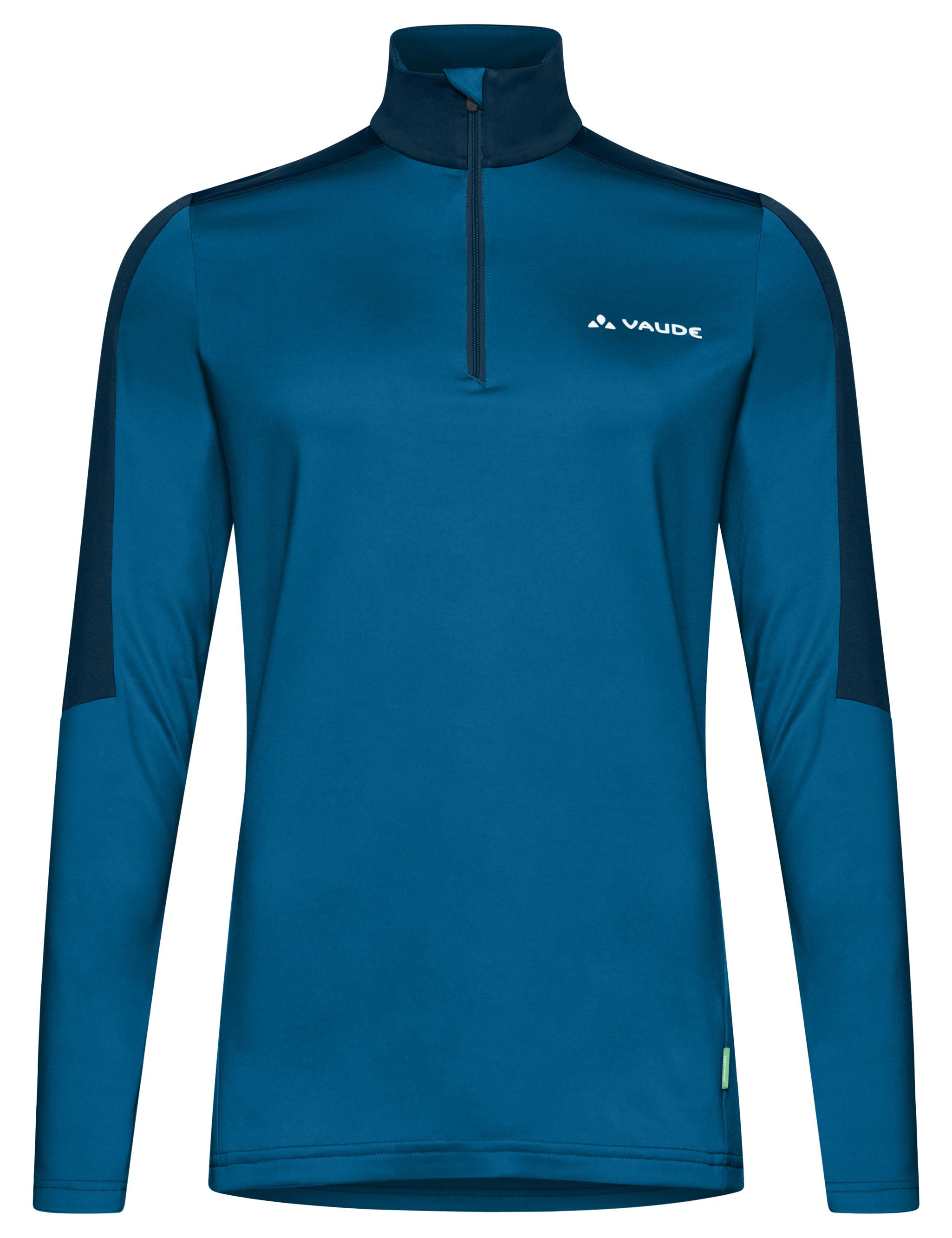 VAUDE Women's Livigno Halfzip II Sweatshirt Damen - shore blue