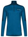 VAUDE Women's Livigno Halfzip II Sweatshirt Damen - shore blue