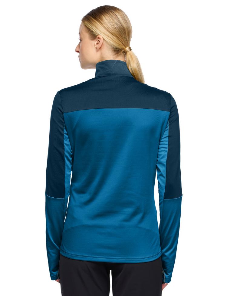 VAUDE VAUDE Women's Livigno Halfzip II Sweatshirt Damen - shore blue - 1 | SportScheck