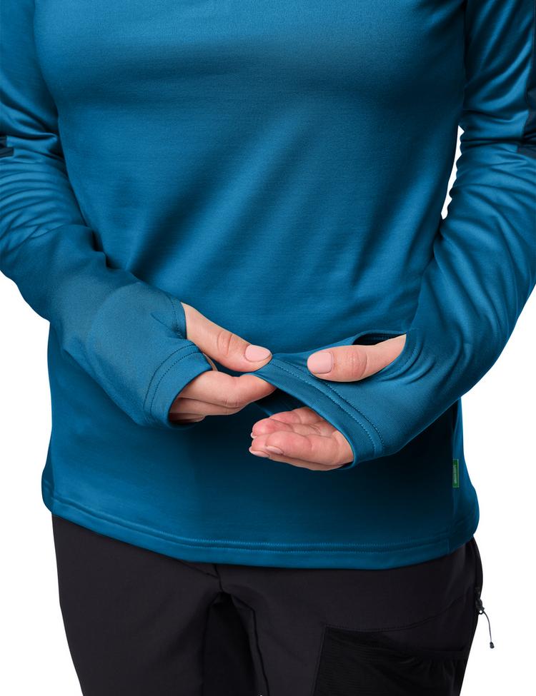 VAUDE VAUDE Women's Livigno Halfzip II Sweatshirt Damen - shore blue - 1 | SportScheck