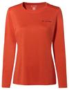 VAUDE Women's Essential LS T-Shirt T-Shirt Damen - glowing red